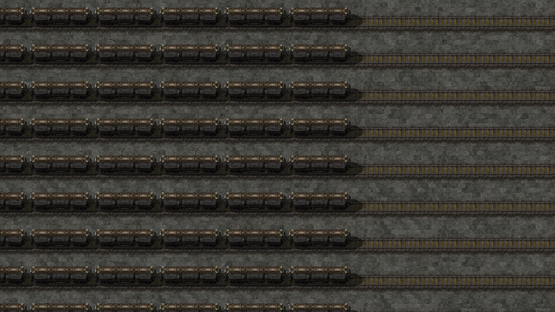 Preview of Stevetrov's monolithic 10k train megabase